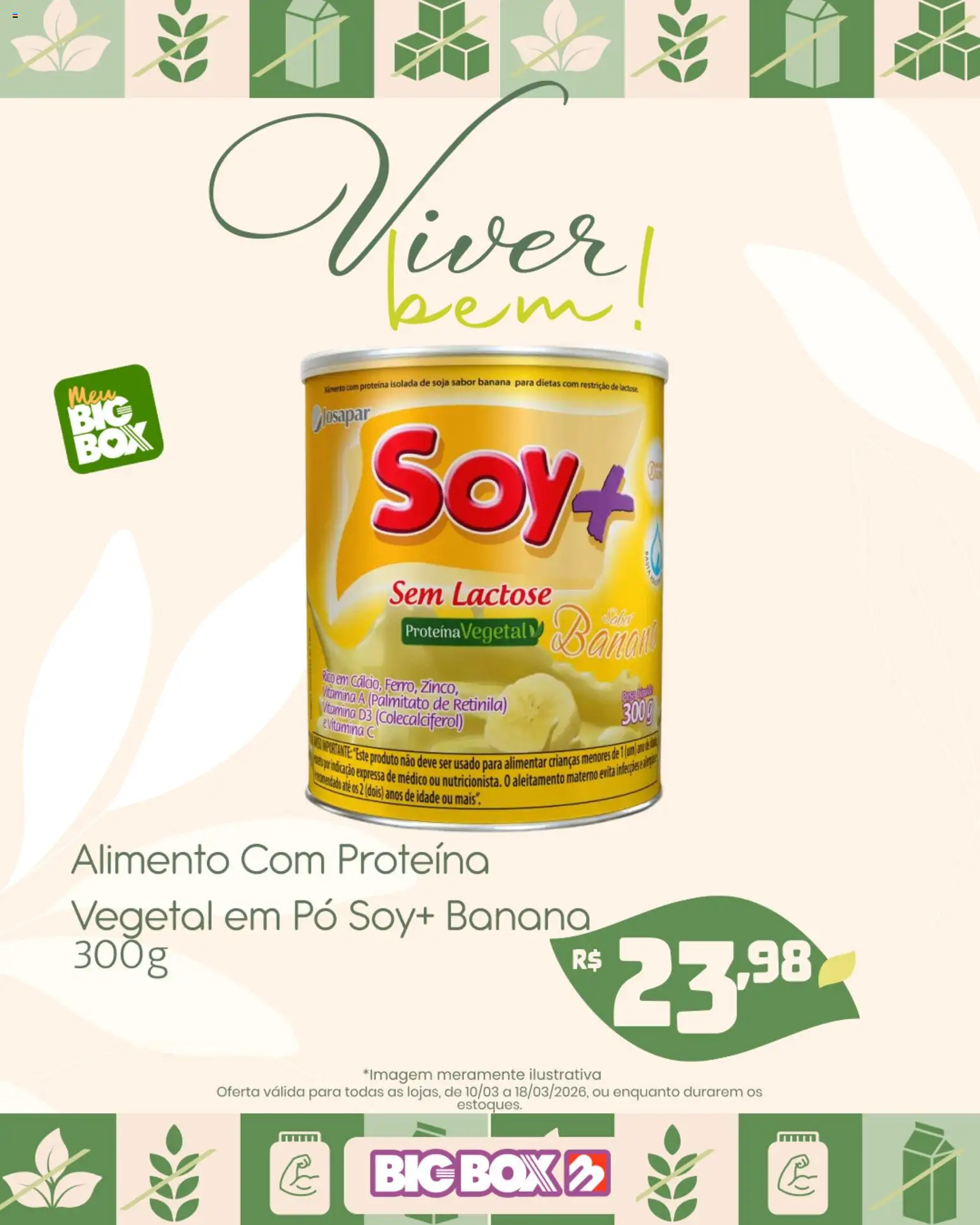 Big Box Folheto - válido de 10.03.2026 | Página: 3 | Produtos: Pó, Vitamina c, Soja