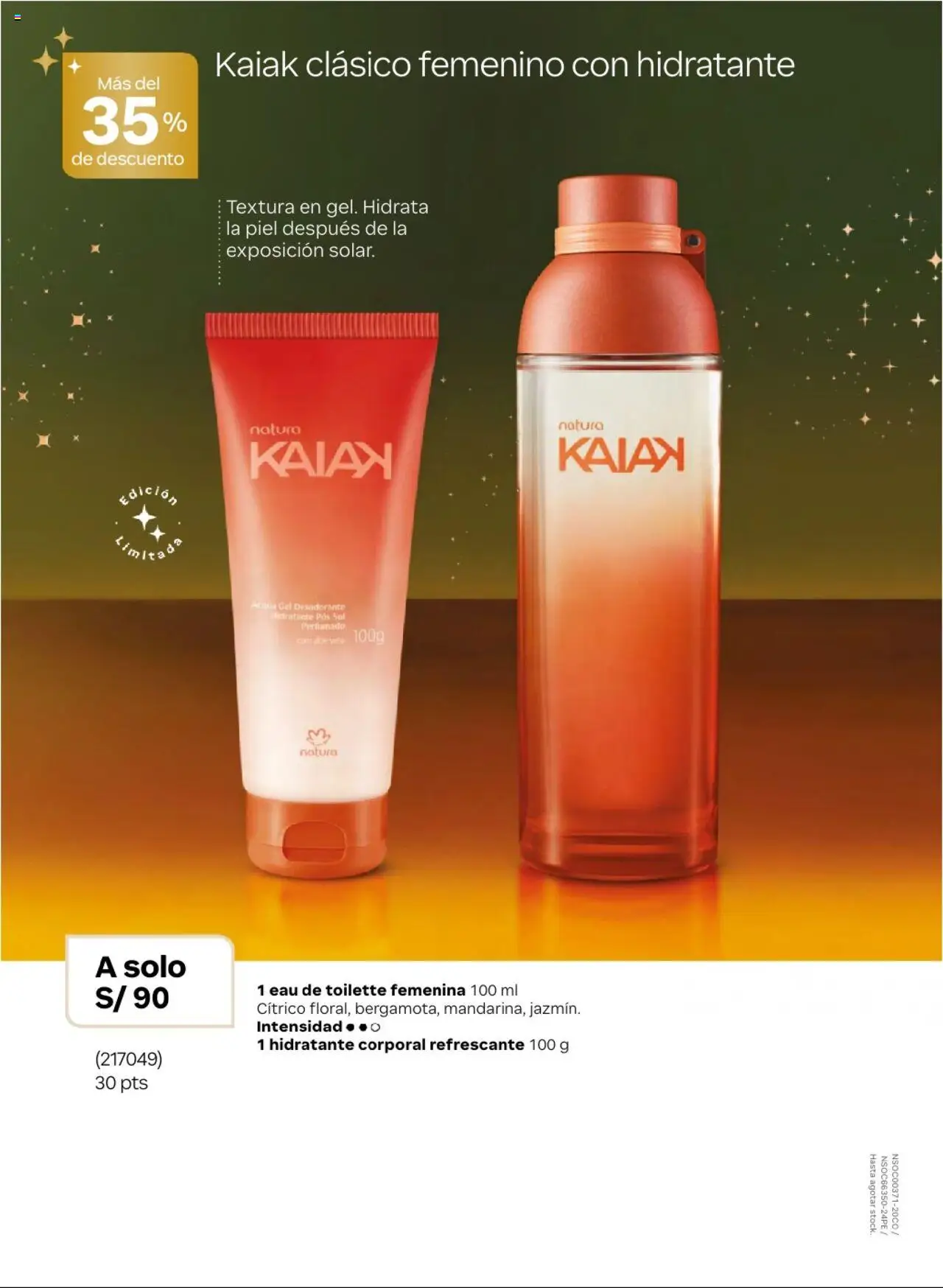 Catálogo Natura válido desde 03.10.2025 | Página: 11 | Productos: Desodorante, EAU de Toilette