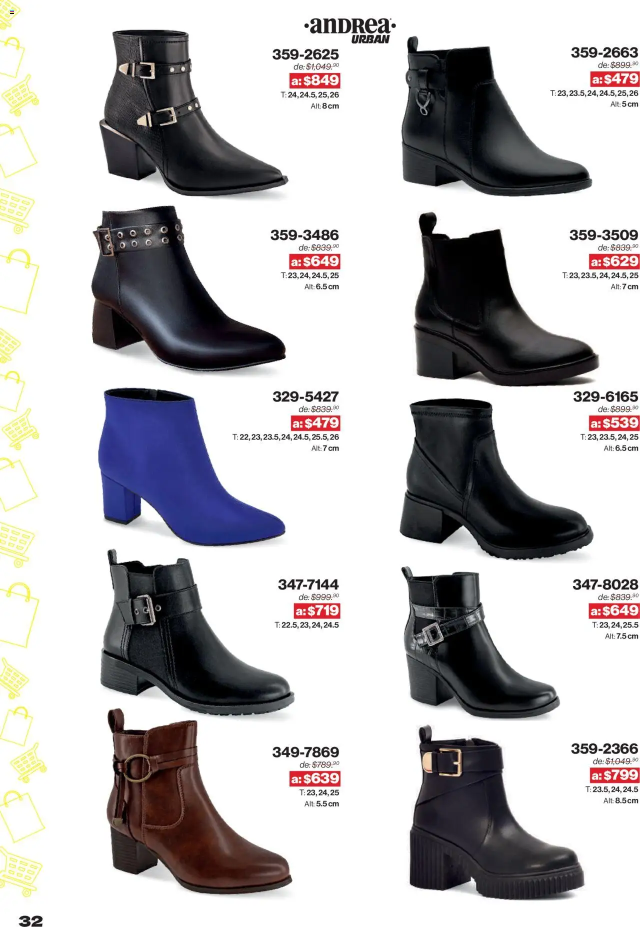 Nuevas ofertas de Andrea válidas en toda la República Mexicana desde el 10.08.2025. ¡Encuentra las mejores ofertas en Andrea - Catálogo Outlet! | Página: 32