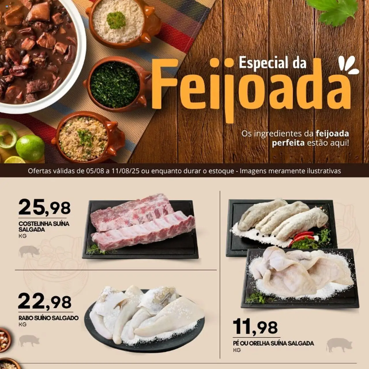 Mercadão Atacadista Folheto - válido de 05.08.2025 | Página: 1