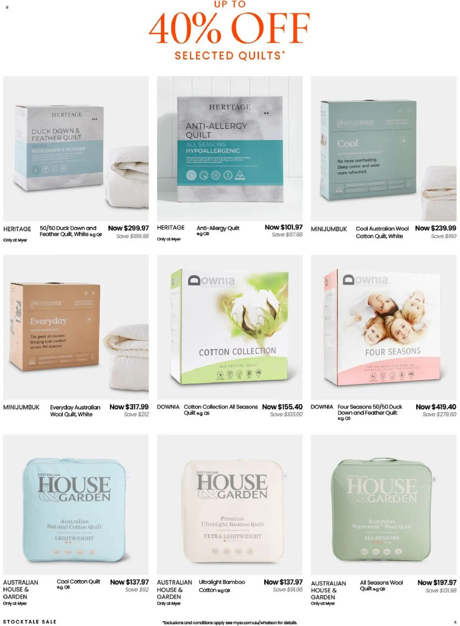 Myer catalogue - valid from 26.12.2025 | Page: 8 | Products: Duck