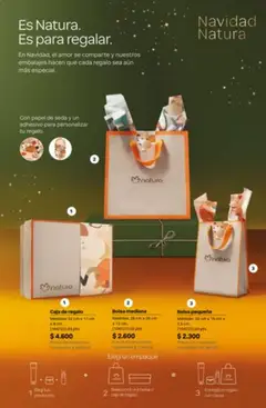 Vista previa Catálogo Natura Ciclo 16/2025 válido desde el 01.11.2025 | Página: 42 | Productos: Bolsa, Caja