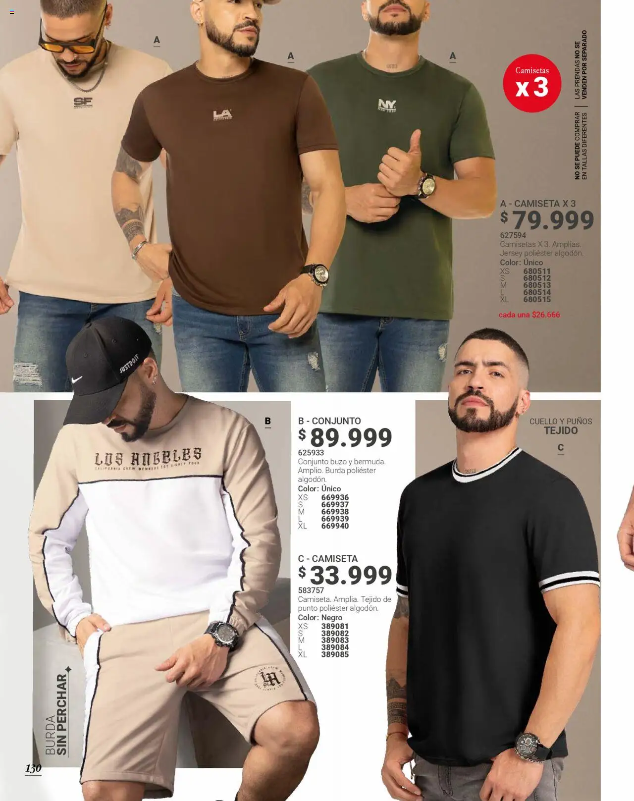 Carmel revista - valida desde el 25.09.2025 | Página: 132 | Productos: Buzo, Camiseta, Conjunto, Cuello