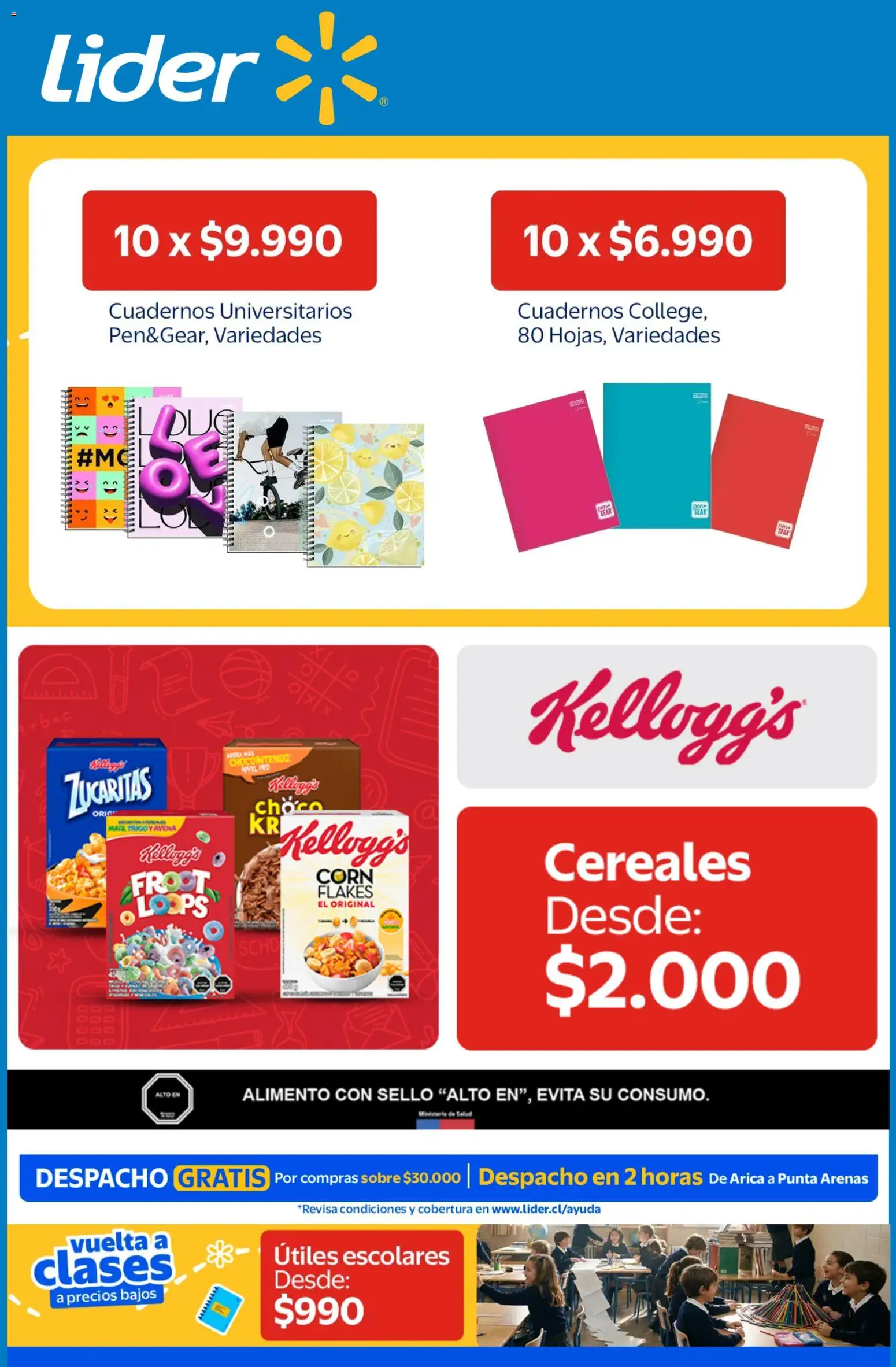Lider ofertas  │ válido desde el 03.03.2026 | Página: 1 | Productos: Maiz, Avena, Sobre, Cereales