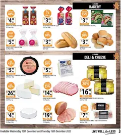 Preview of Supabarn Catalogue  - valid from 10.12.2025 | Page: 3 | Products: Handmade, Dairy, Cheese, Bakery