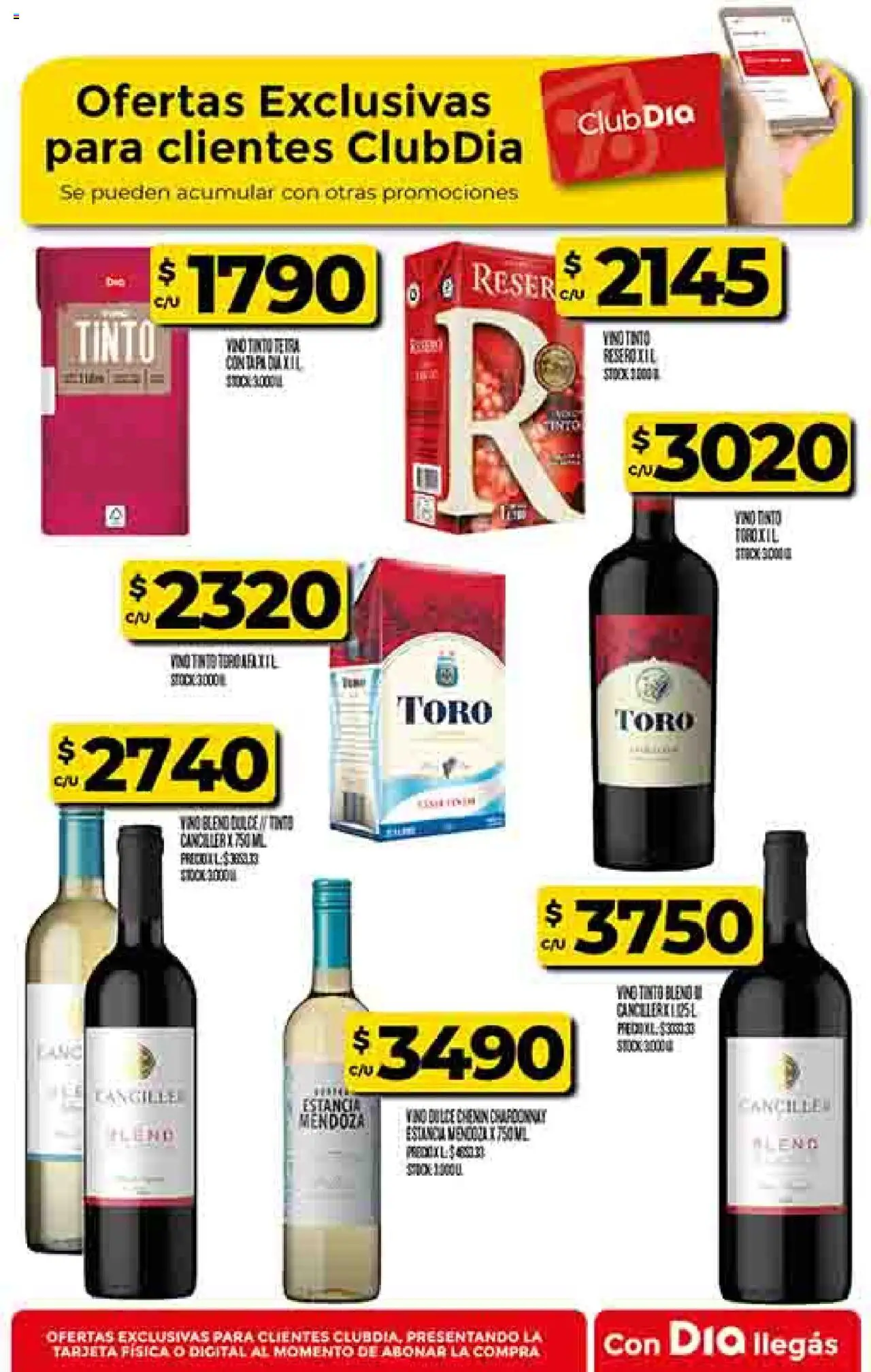 Supermercado DIA Ofertas │ válido desde el 15.10.2025 | Página: 51 | Productos: Vino