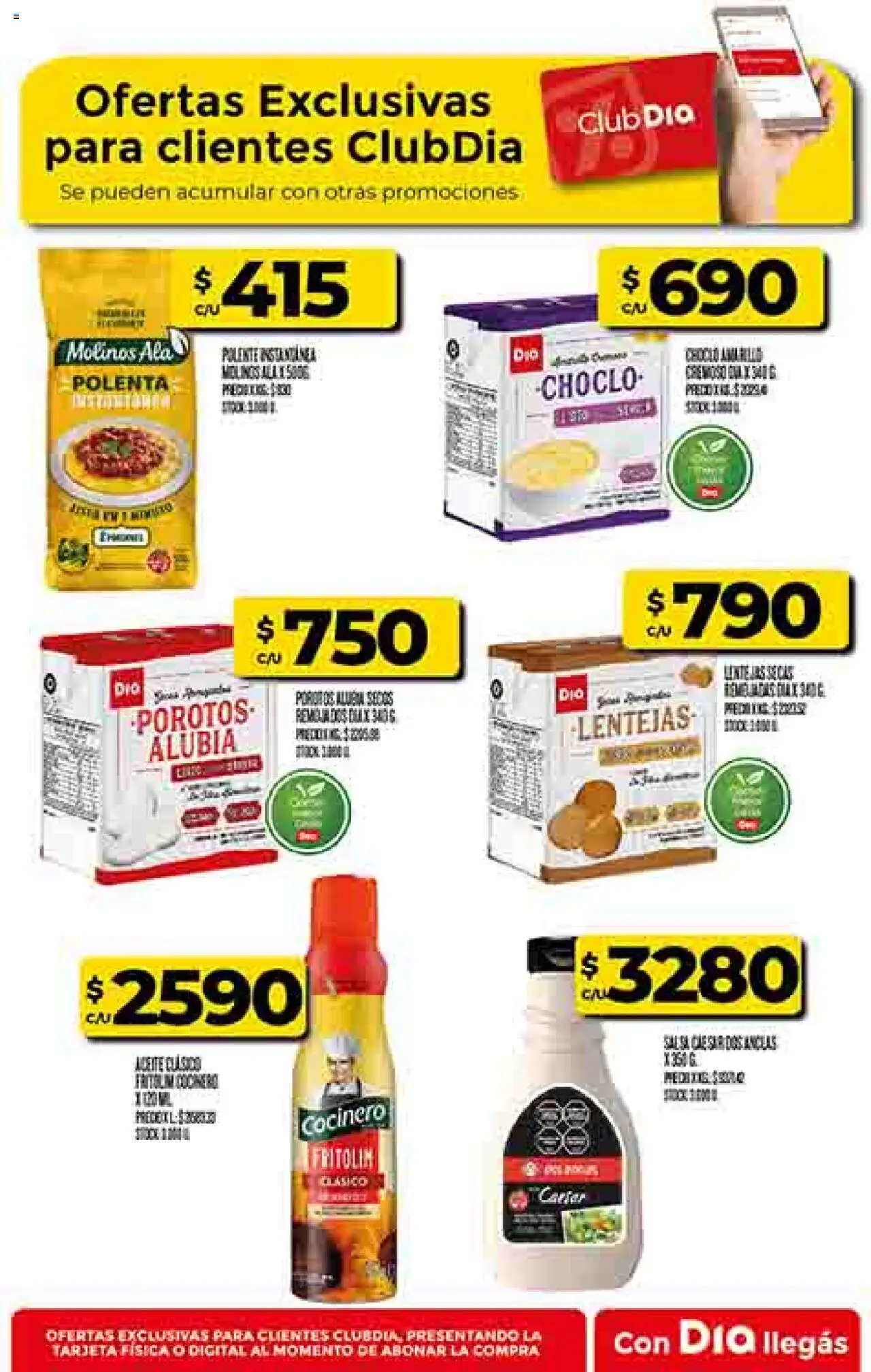 Dia - Ofertas │ válido desde el 24.09.2025 | Página: 53 | Productos: Choclo, Lentejas, Aceite, Polenta