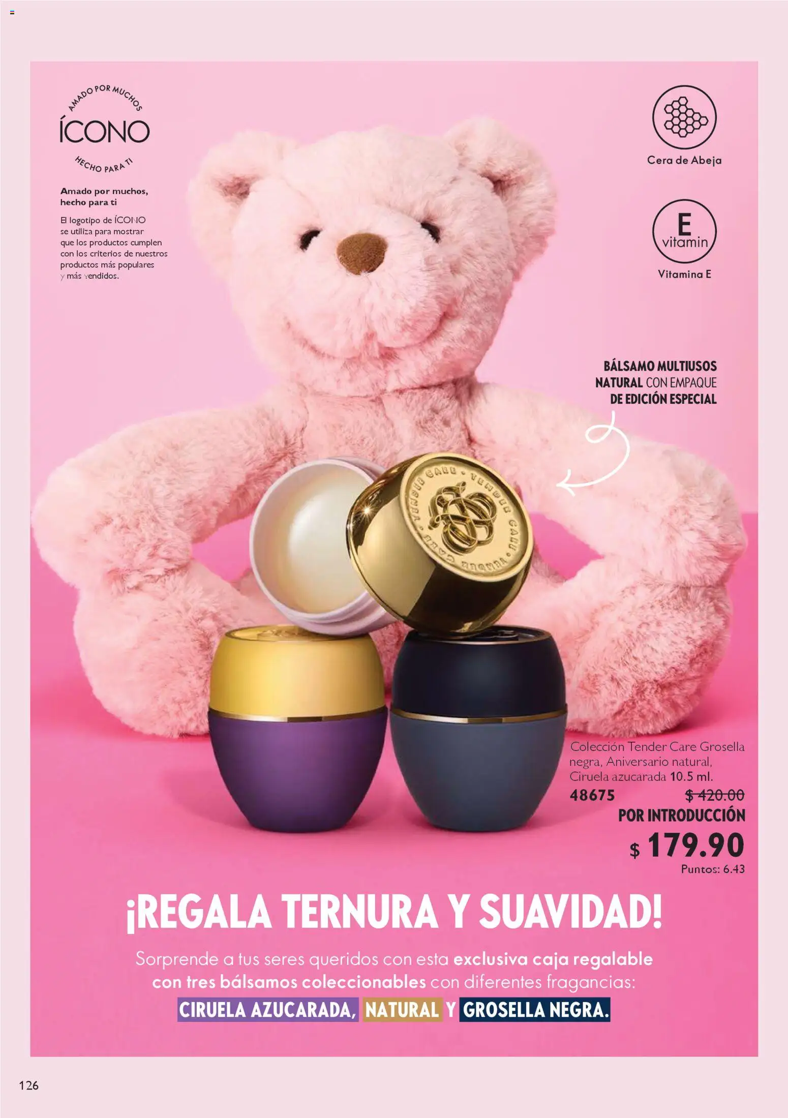 Nuevas ofertas de Oriflame válidas en toda la República Mexicana desde el 24.01.2026. ¡Encuentra las mejores ofertas en Oriflame campaña 2 2026! | Página: 126 | Productos: Bálsamo, Cera, Caja