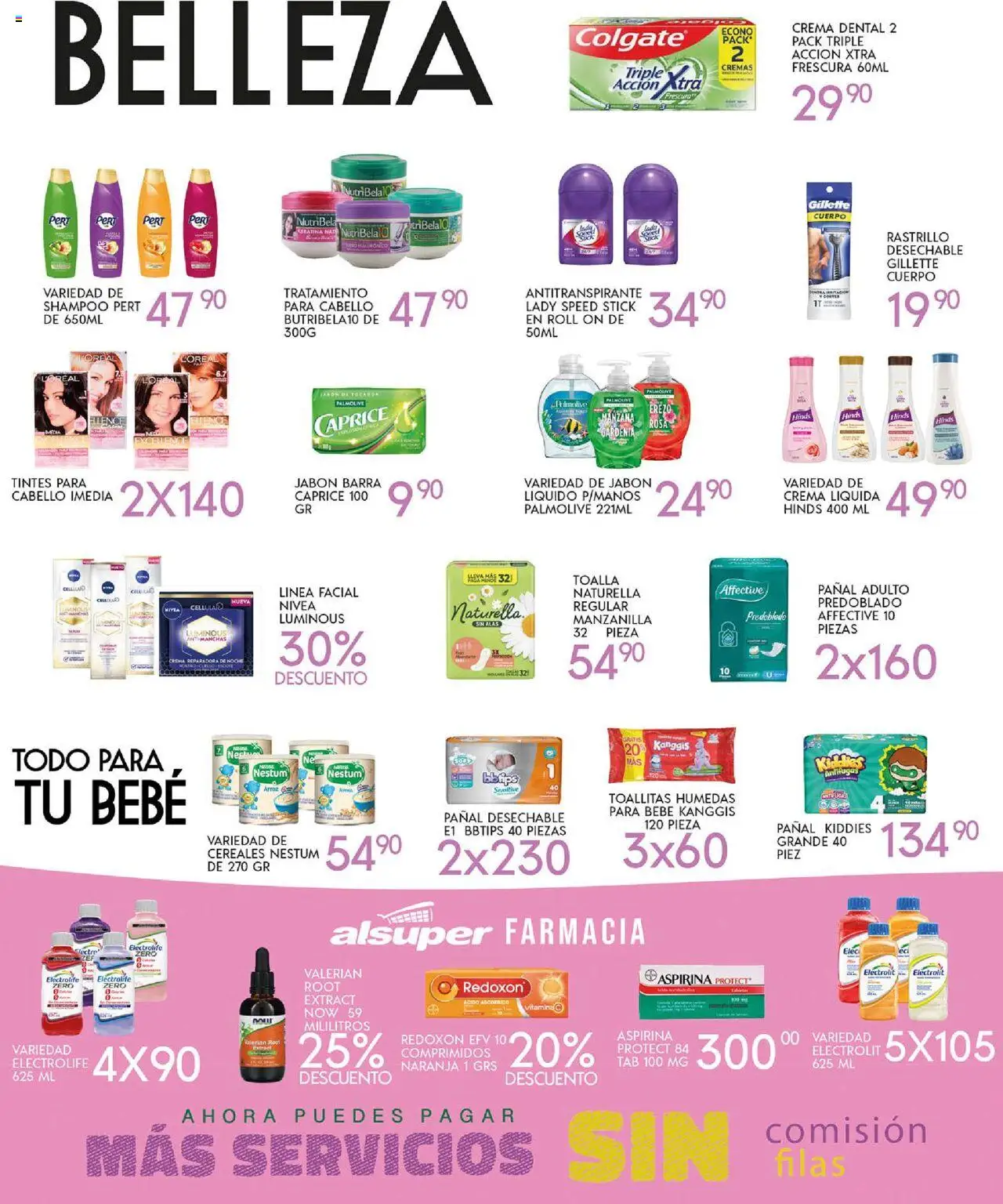 Nuevas ofertas de Alsuper válidas en toda la República Mexicana desde el 10.10.2025. ¡Encuentra las mejores ofertas en Alsuper - Folleto! | Página: 4 | Productos: Antitranspirante, Crema, Manzana, Cereales