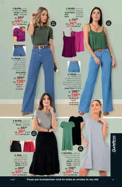 Quatro Estações - Catálogo 10-11-12 - Pré-Visualização do folheto da loja Quatro Estações, válido de 01.10.2025 | Página: 91 | Produtos: Algodão, Jeans