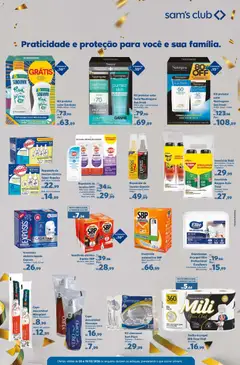 Sam's Club - Ofertas da semana - Pré-Visualização do folheto da loja Sam's Club, válido de 03.02.2026 | Página: 20 | Produtos: Base, Piscina, Protetor facial, Guardanapo