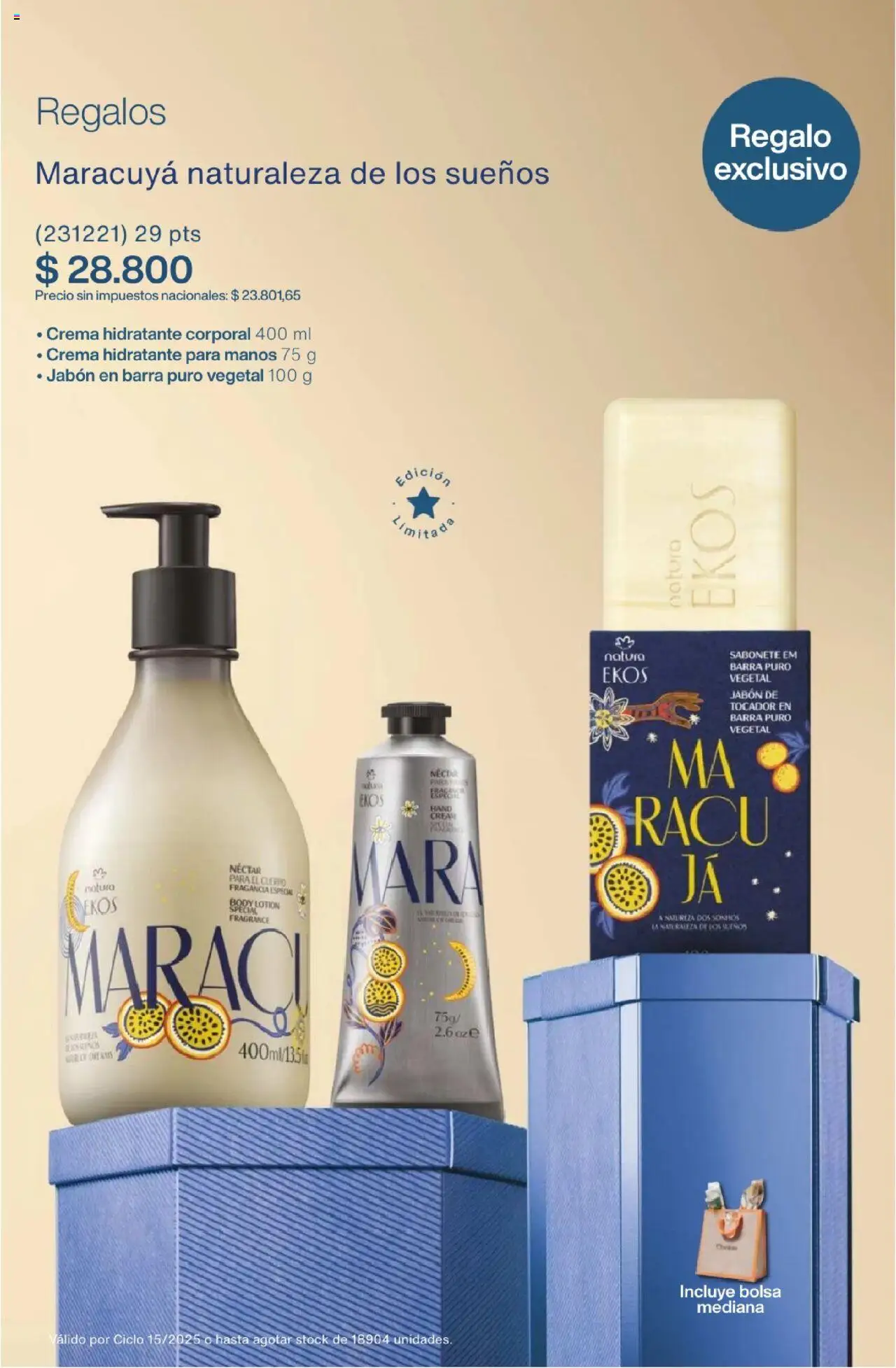 Natura - Catálogo Ciclo 15 │ válido desde el 01.10.2025 | Página: 9 | Productos: Body, Bolsa, Fragancia, Jabón