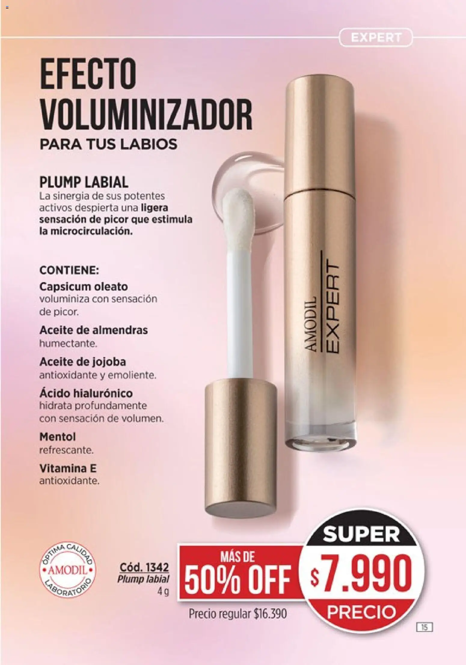 Catálogo Amodil Campaña 1/2026 │ válido desde el 01.01.2026 | Página: 15 | Productos: Almendras, Aceite