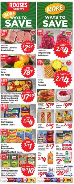 Preview of Rouses weekly ads valid from 18.03.2026