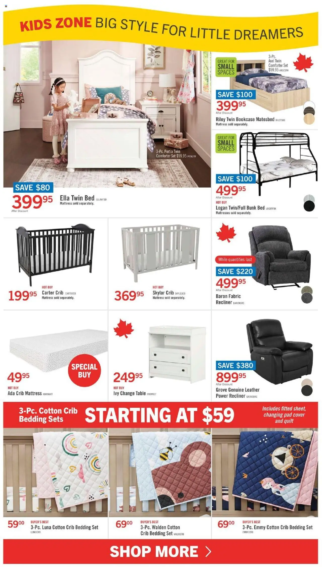 The Brick flyer valid from 12.09.2025 | Page: 14 | Products: Bed, Mattress, Table