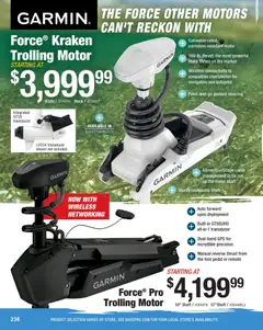 Preview of Cabela's weekly ads valid from 15.12.2025 | Page: 236 | Products: Navigation, Steering, Cable