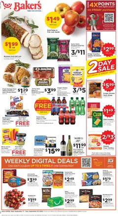 Preview of Baker's weekly ads valid from 17.09.2025