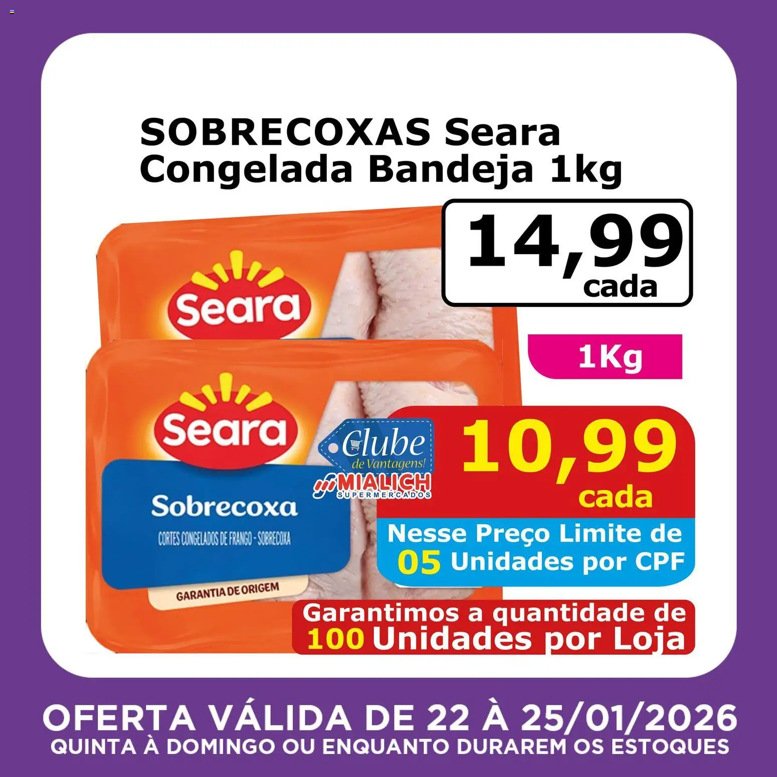 Mialich Supermercados Folheto - válido de 22.01.2026 | Página: 3