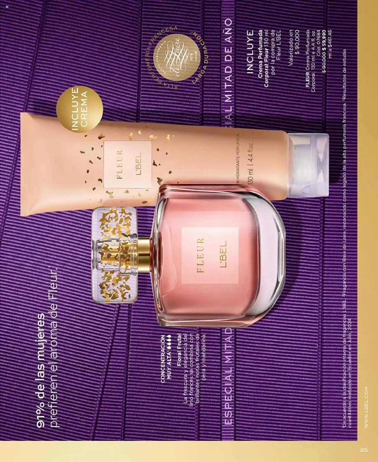 L'Bel revista - valida desde el 27.05.2025 | Página: 85 | Productos: Crema, Fragancia, Pera