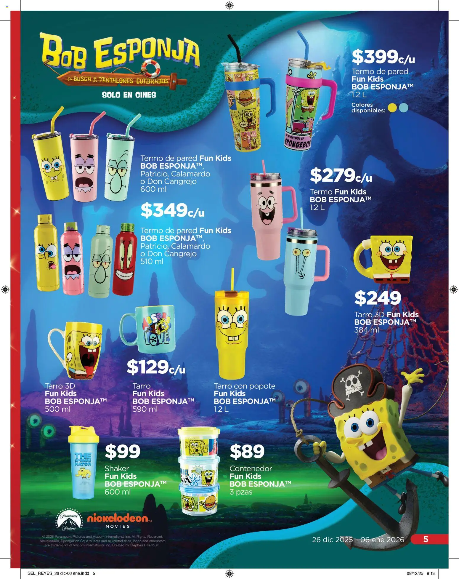 Nuevas ofertas de Chedraui válidas en toda la República Mexicana desde el 26.12.2025. ¡Encuentra las mejores ofertas en Chedraui folleto  Llevarte más cuesta menos! | Página: 5 | Productos: Pantalones, Esponja, Contenedor, Termo