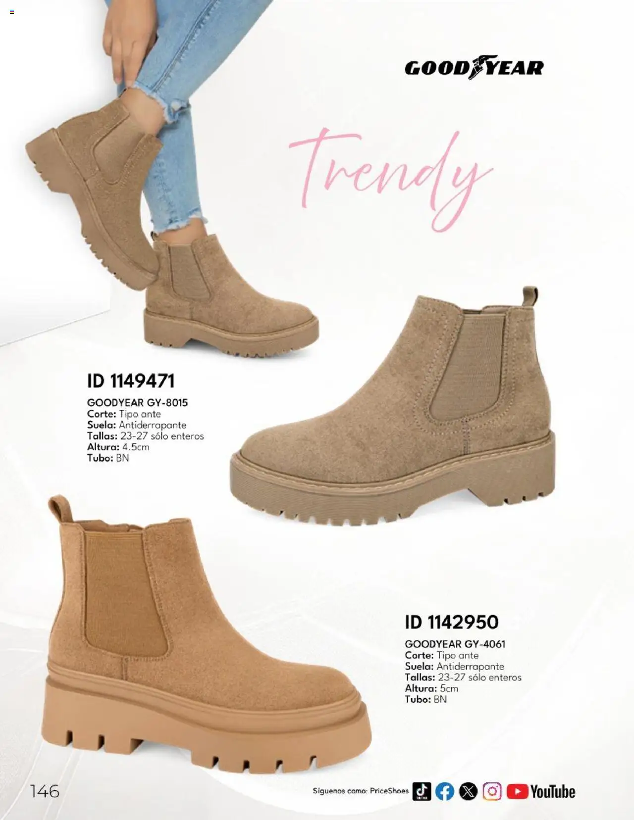 Nuevas ofertas de Price Shoes válidas en toda la República Mexicana desde el 26.06.2025. ¡Encuentra las mejores ofertas en Price Shoes catálogo Botas ! | Página: 146