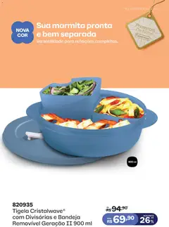 Tupperware - Catálogo Vitrine 12 - Pré-Visualização do folheto da loja Tupperware, válido de 01.12.2025 | Página: 29 | Produtos: Microondas, Bandeja, Tigela