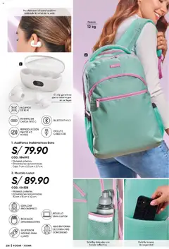 Catálogo Azzorti válido desde 28.05.2025 | Página: 208 | Productos: Mochila, Audífonos, Cable, USB