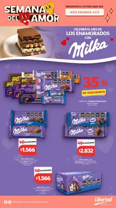Vista previa Hipermercado Libertad - Folleto san valentin- Proveedor válido desde el 09.02.2026