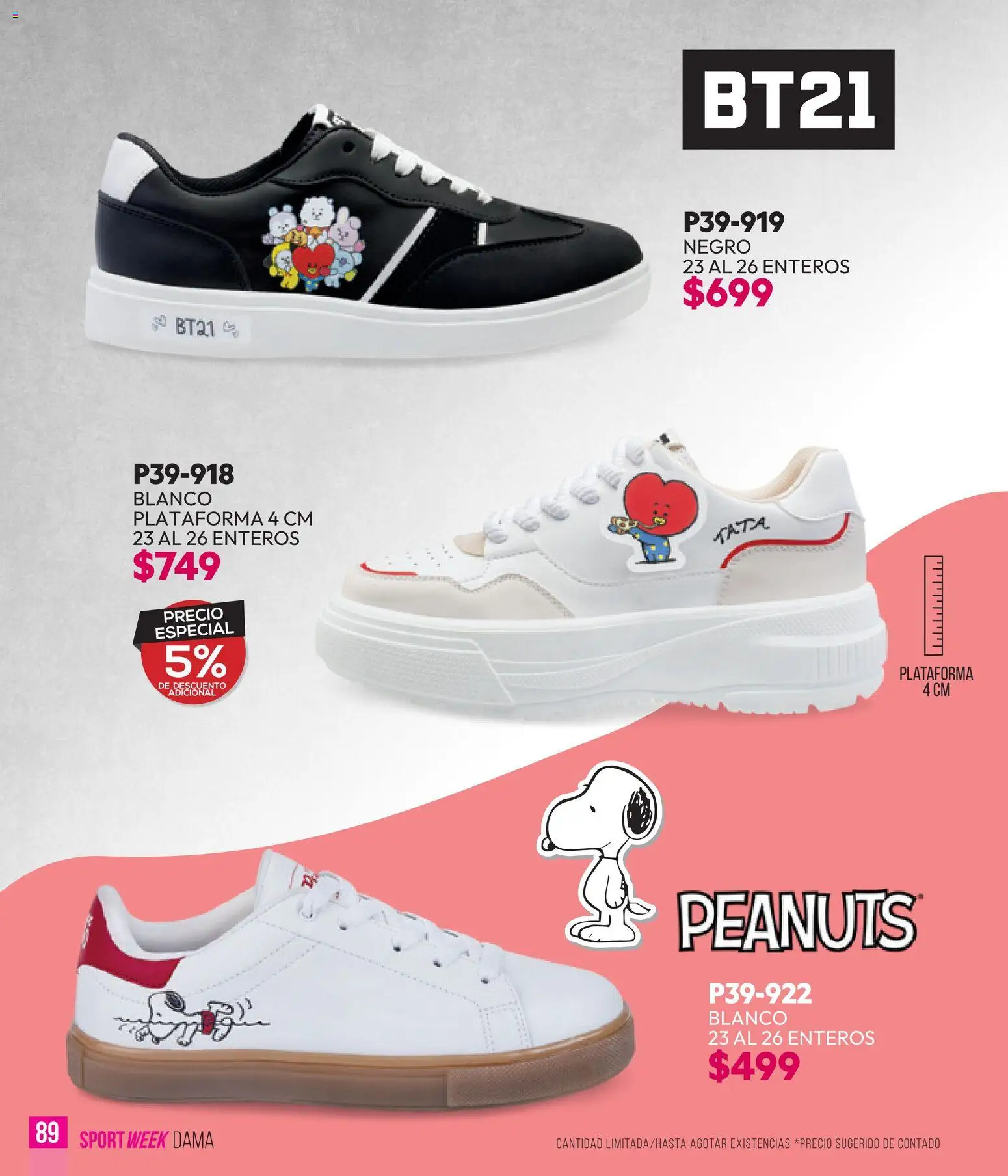 Nuevas ofertas de Cklass válidas en toda la República Mexicana desde el 28.04.2026. ¡Encuentra las mejores ofertas en Cklass catálogo Sportweek! | Página: 90