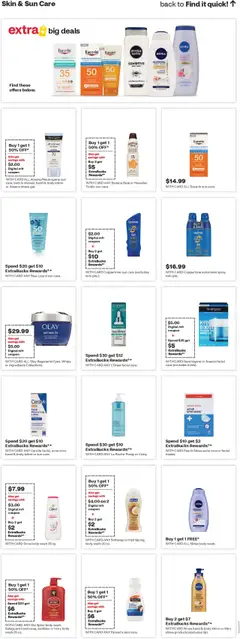 CVS Pharmacy Weekly Ad - valid from 13.07.2025 | Page: 12 | Products: Zinc, Berries, Sunscreen, Body Wash