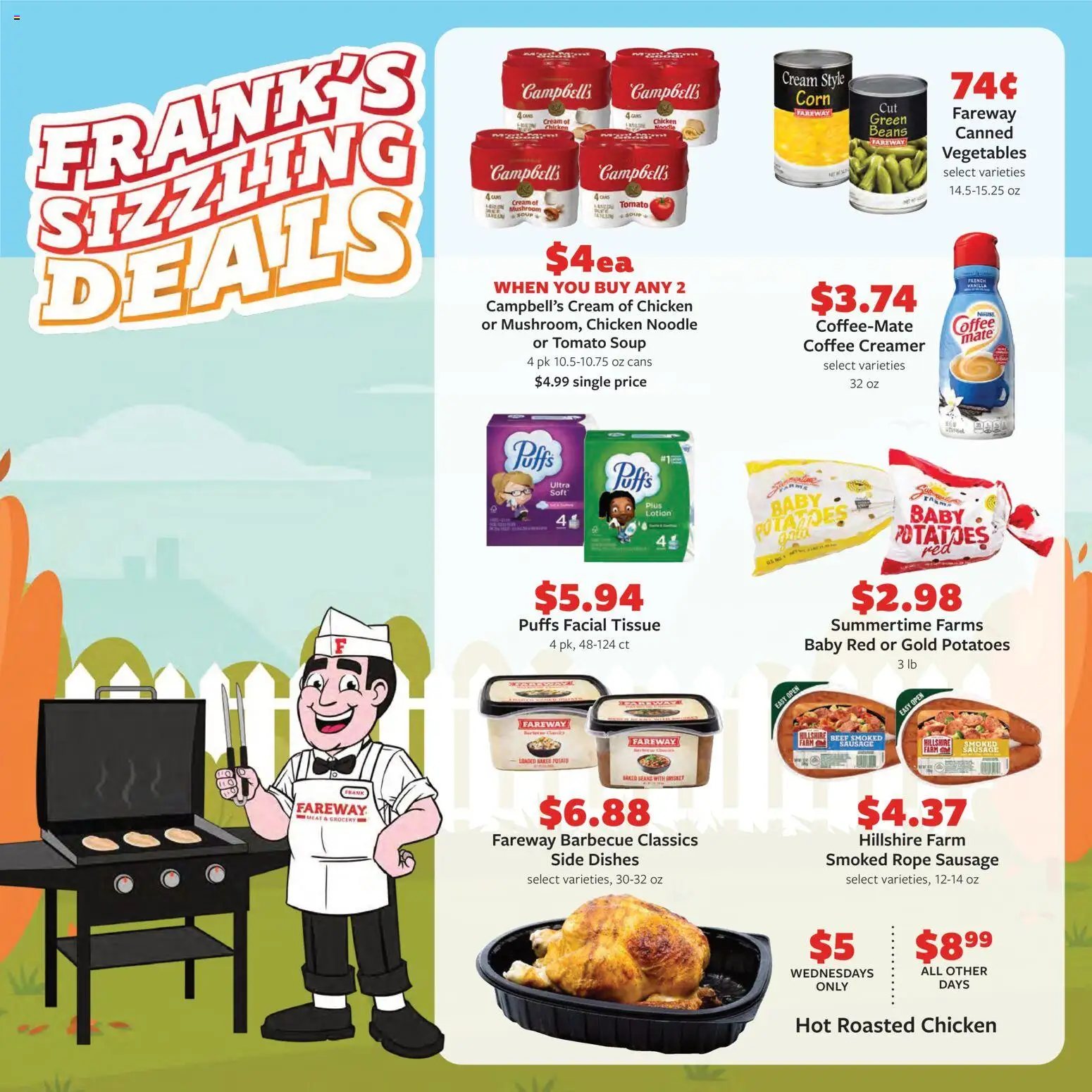 Fareway Weekly Ad - valid from 27.10.2025 | Page: 11 | Products: Beef, Cream, Potatoes, Vegetables