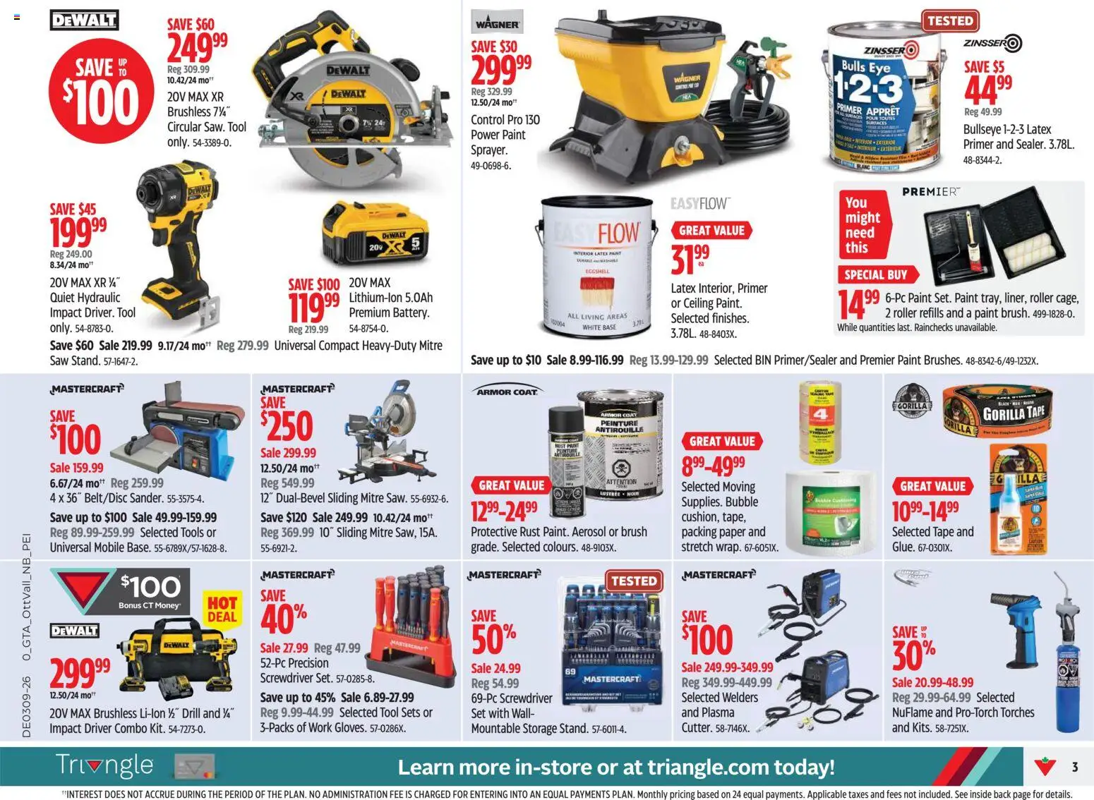 Canadian Tire flyer valid from 26.02.2026 | Page: 3 | Products: Brush
