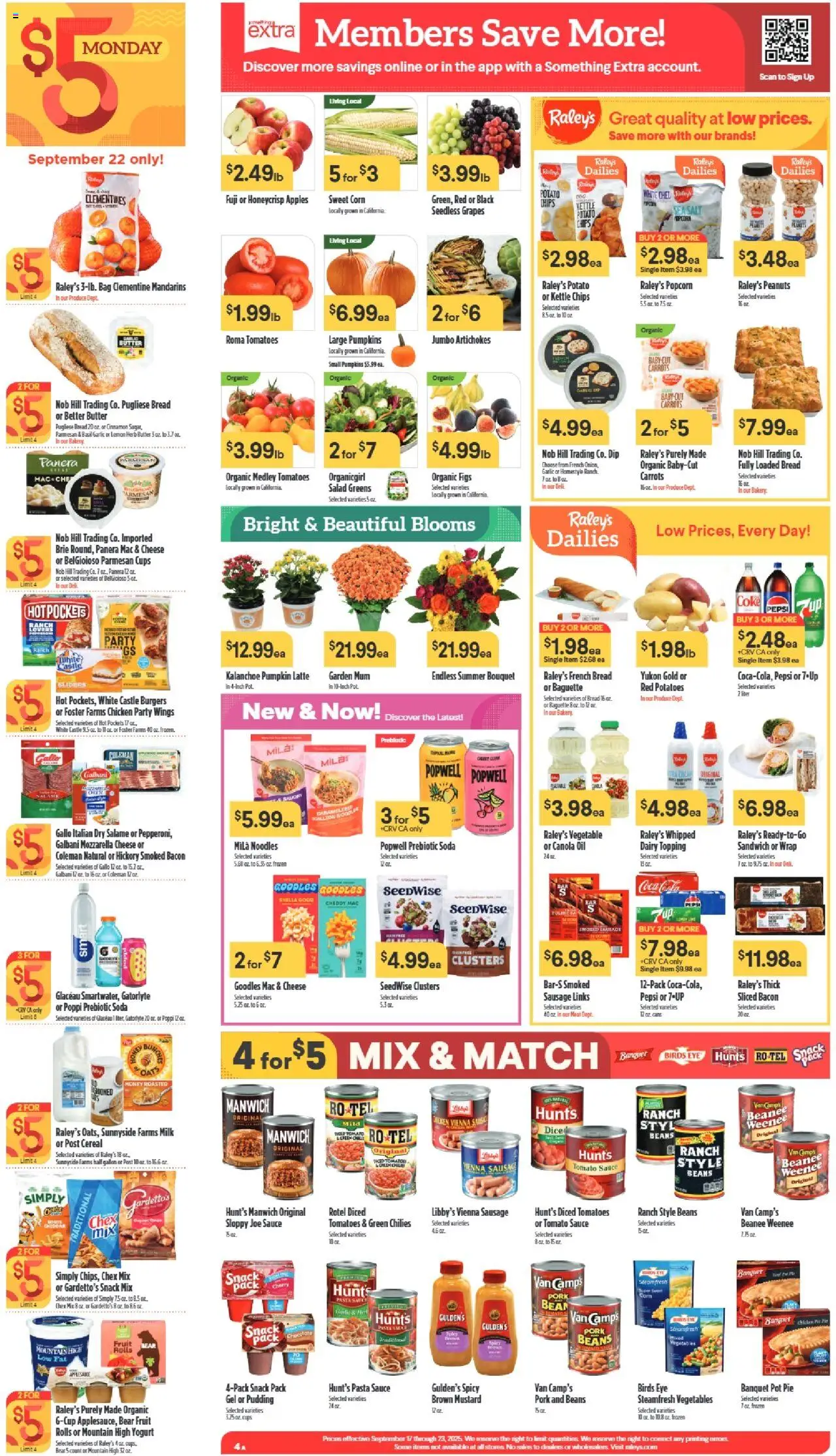 Raley's Weekly Ad - valid from 17.09.2025 | Page: 4