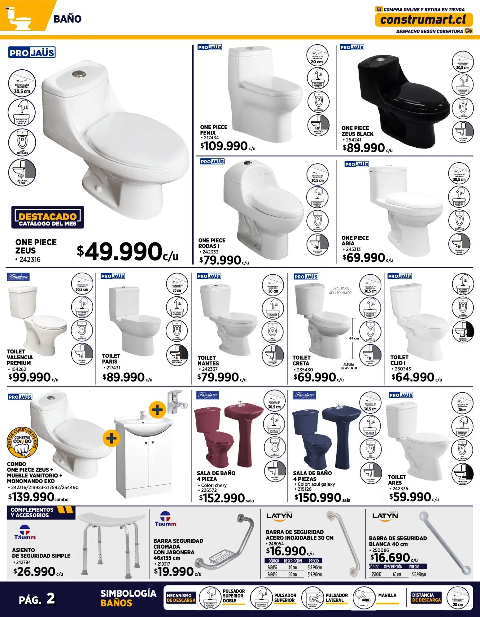 Construmart ofertas  │ válido desde el 01.11.2025 | Página: 2 | Productos: Baño, Jabonera, Té