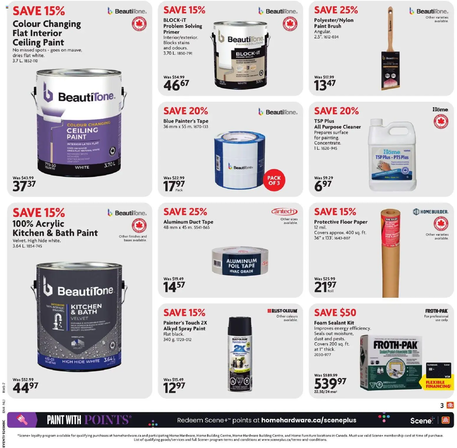 Home Hardware flyer valid from 06.11.2025 | Page: 4 | Products: Brush, Bath