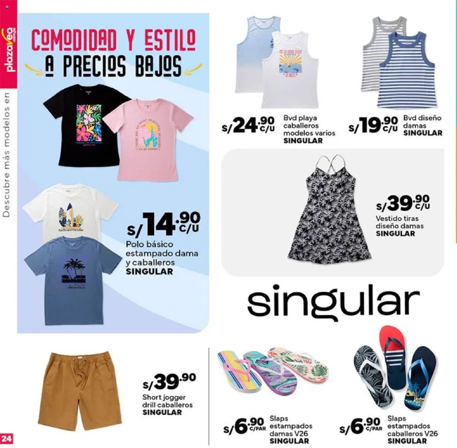 Catálogo Plaza Vea válido desde 12.11.2025 | Página: 24 | Productos: Polo, Vestido