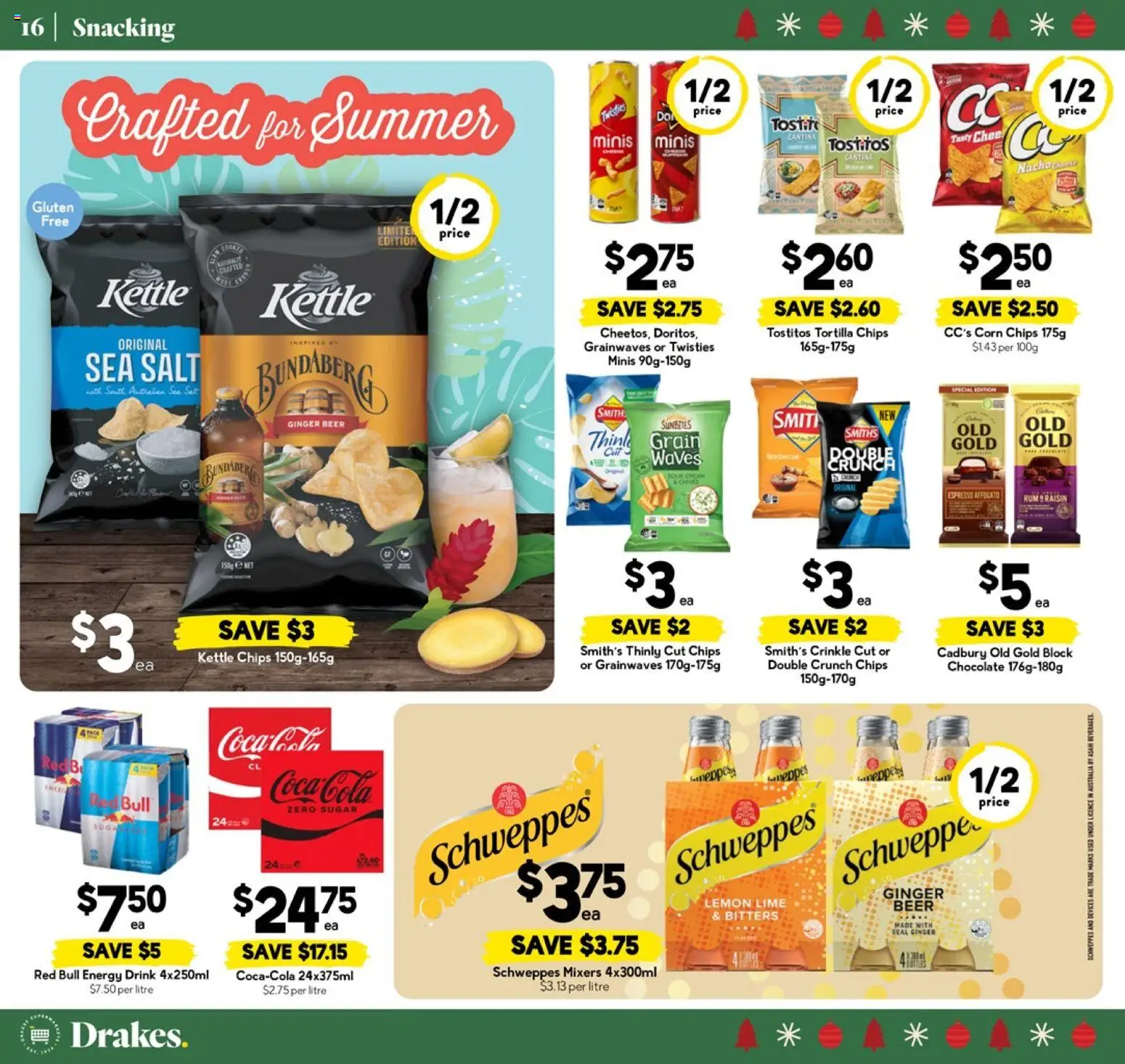 Drakes catalogue - valid from 10.12.2025 | Page: 16 | Products: Chocolate, Beer, Cream, Lemon