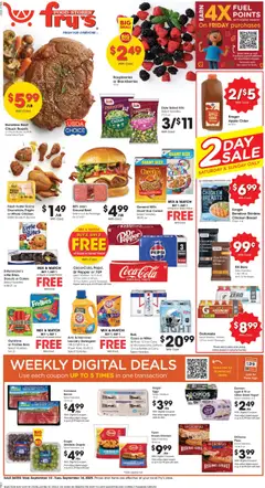 Preview of Fry's Food weekly ads valid from 10.09.2025