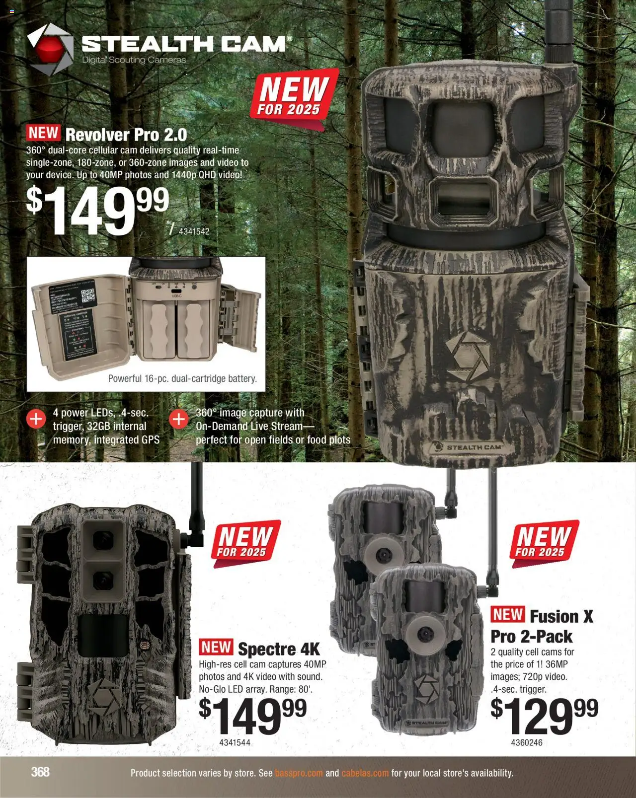 Cabela's Hunting Master 25 - valid from 11.08.2025 | Page: 368 | Products: Fusion, Video