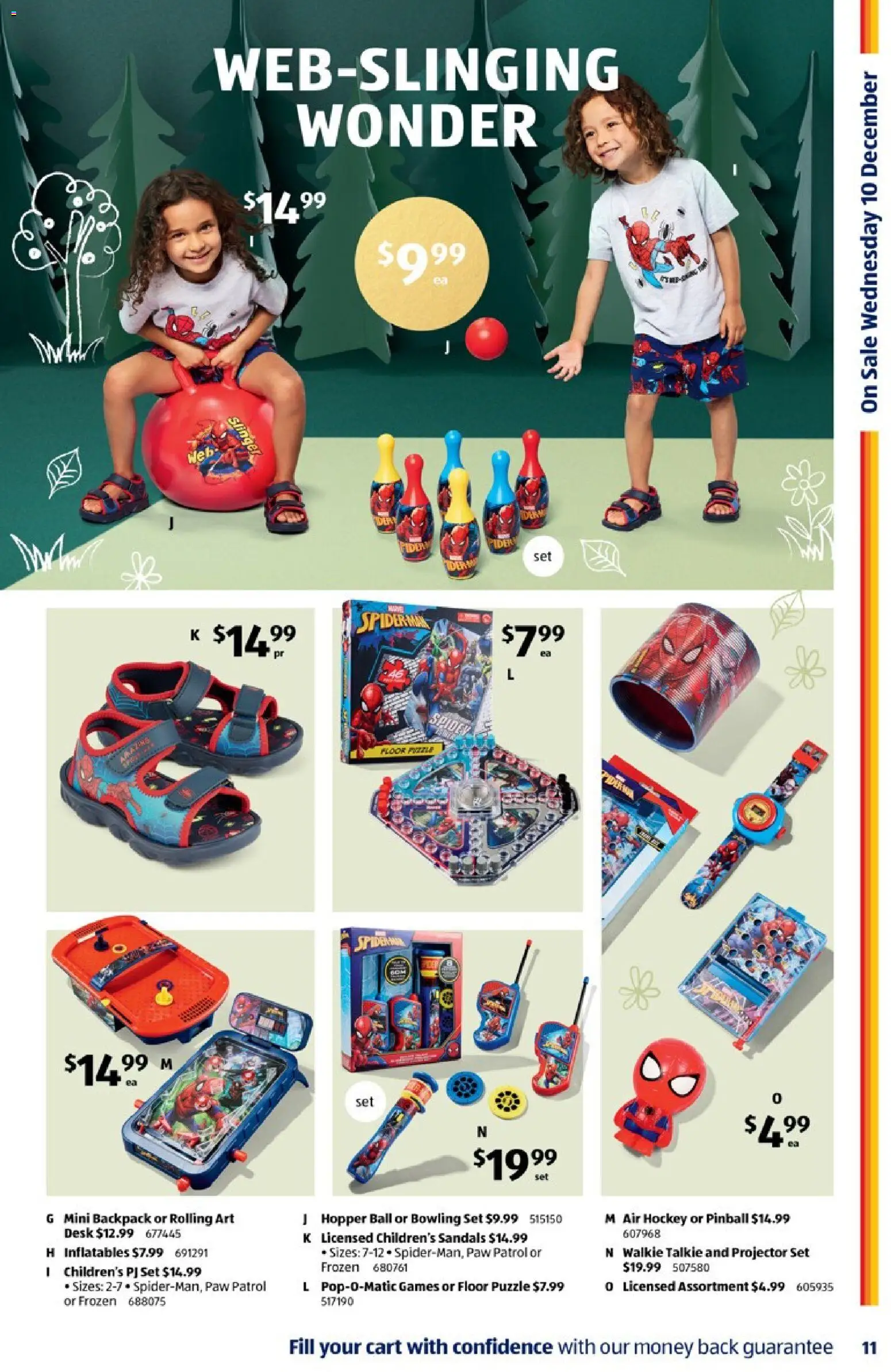 Aldi catalogue - valid from 10.12.2025 | Page: 11 | Products: Desk, Cart, Backpack, Projector
