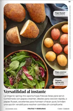 Vista previa de Papa Russet, Excellent for baking or making puree., nuevo folleto de la tienda, válido en México a partir del 01.12.2025 | Página: 93 | Productos: Papa