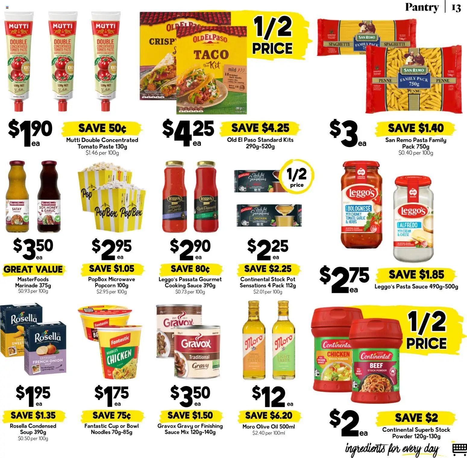 Drakes catalogue - valid from 29.04.2026 | Page: 13 | Products: Powder, Pot, Oil, Soup