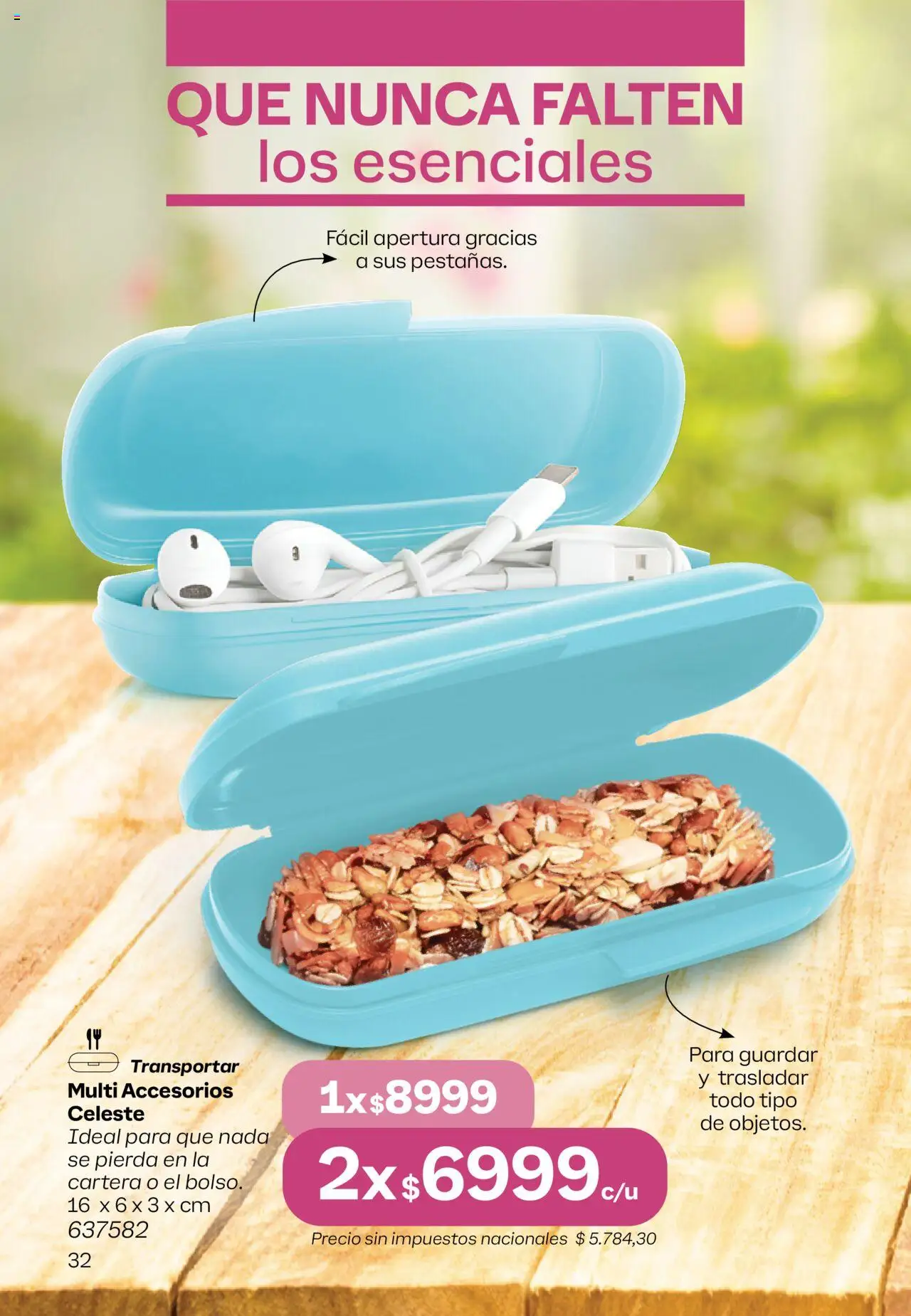 Tupperware - Campaña 16/2025 │ válido desde el 21.09.2025 | Página: 33 | Productos: Cartera