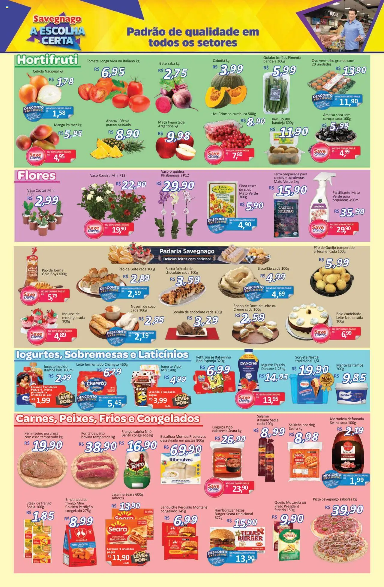 Savegnago Folheto - válido de 09.10.2025 | Página: 2 | Produtos: Pimenta, Muçarela, Bolo, Ameixa