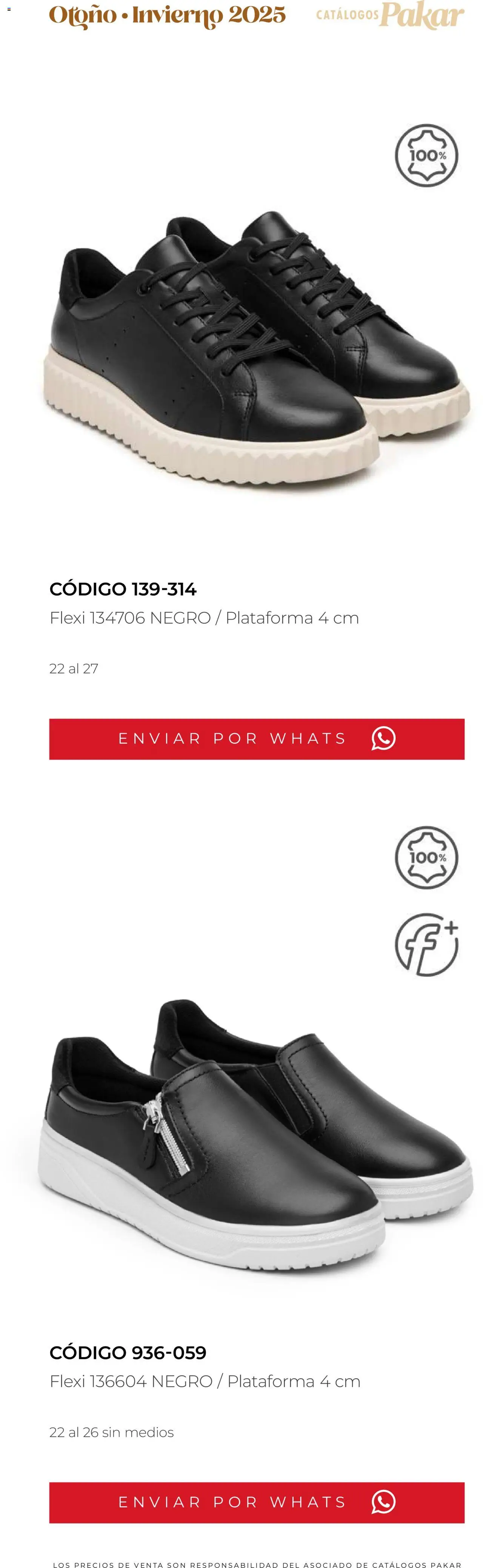 Nuevas ofertas de SC Pakar válidas en toda la República Mexicana desde el 10.10.2025. ¡Encuentra las mejores ofertas en SC Pakar - Catálogo Flexi otoño / invierno! | Página: 115