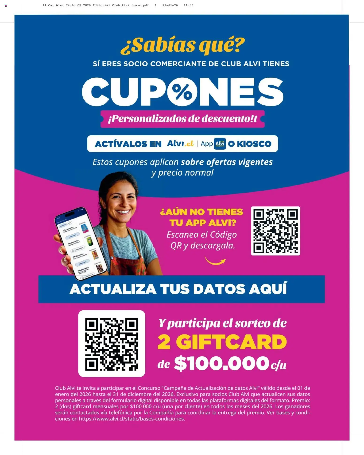 Alvi catálogo │ válido desde el 11.02.2026 | Página: 14 | Productos: Sobre, Campana, Té