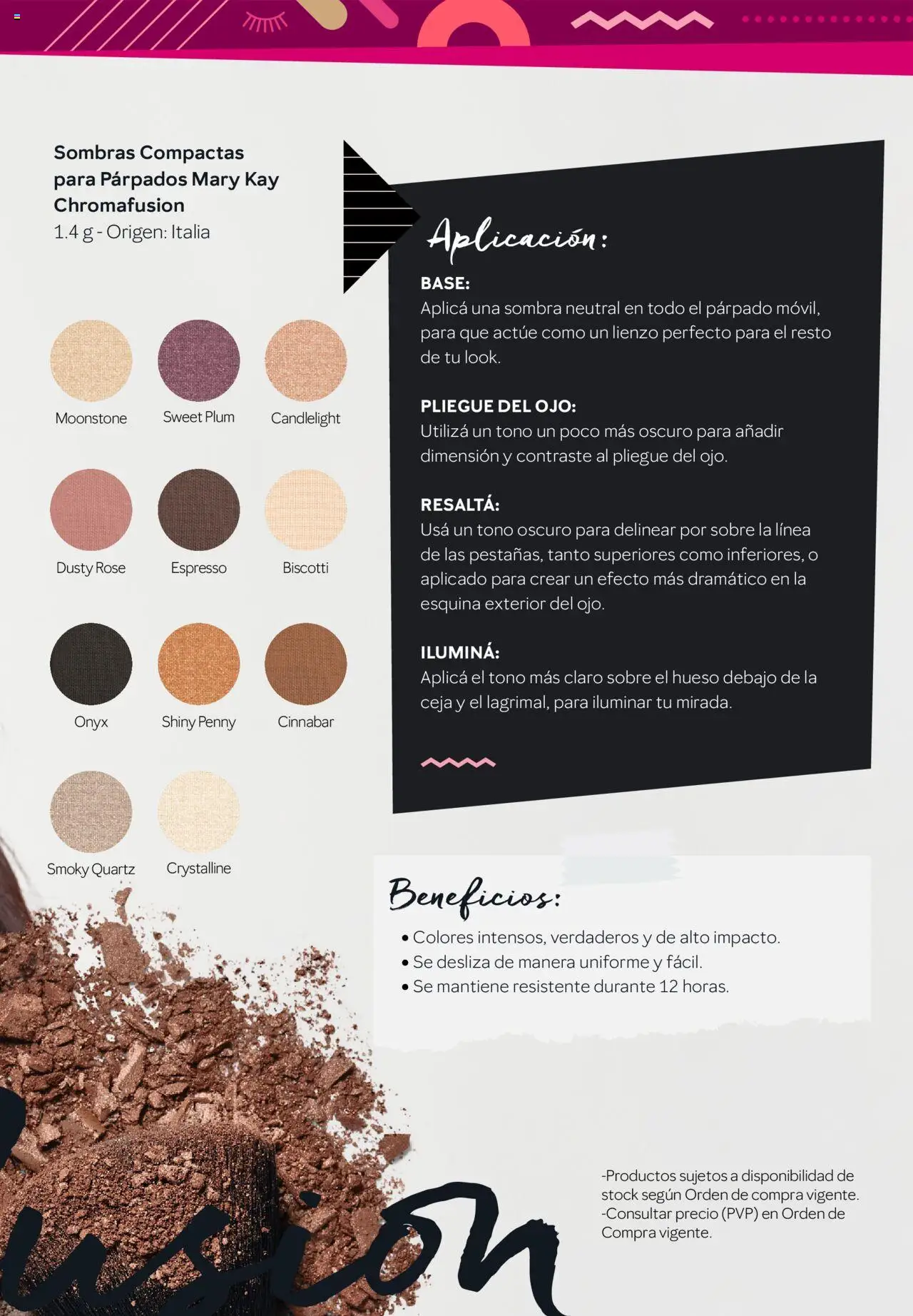 Mary Kay catálogo │ válido desde el 01.08.2025 | Página: 13 | Productos: Sobre, Sombra