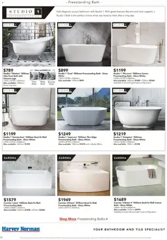 Preview of Harvey Norman Enhance Everyday Comfort Bathroom Catalogue - valid from 04.12.2025 | Page: 10