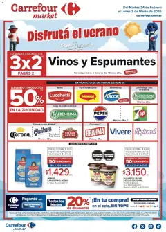 Vista previa Carrefour Market - Disfrutá el verano válido desde el 24.02.2026