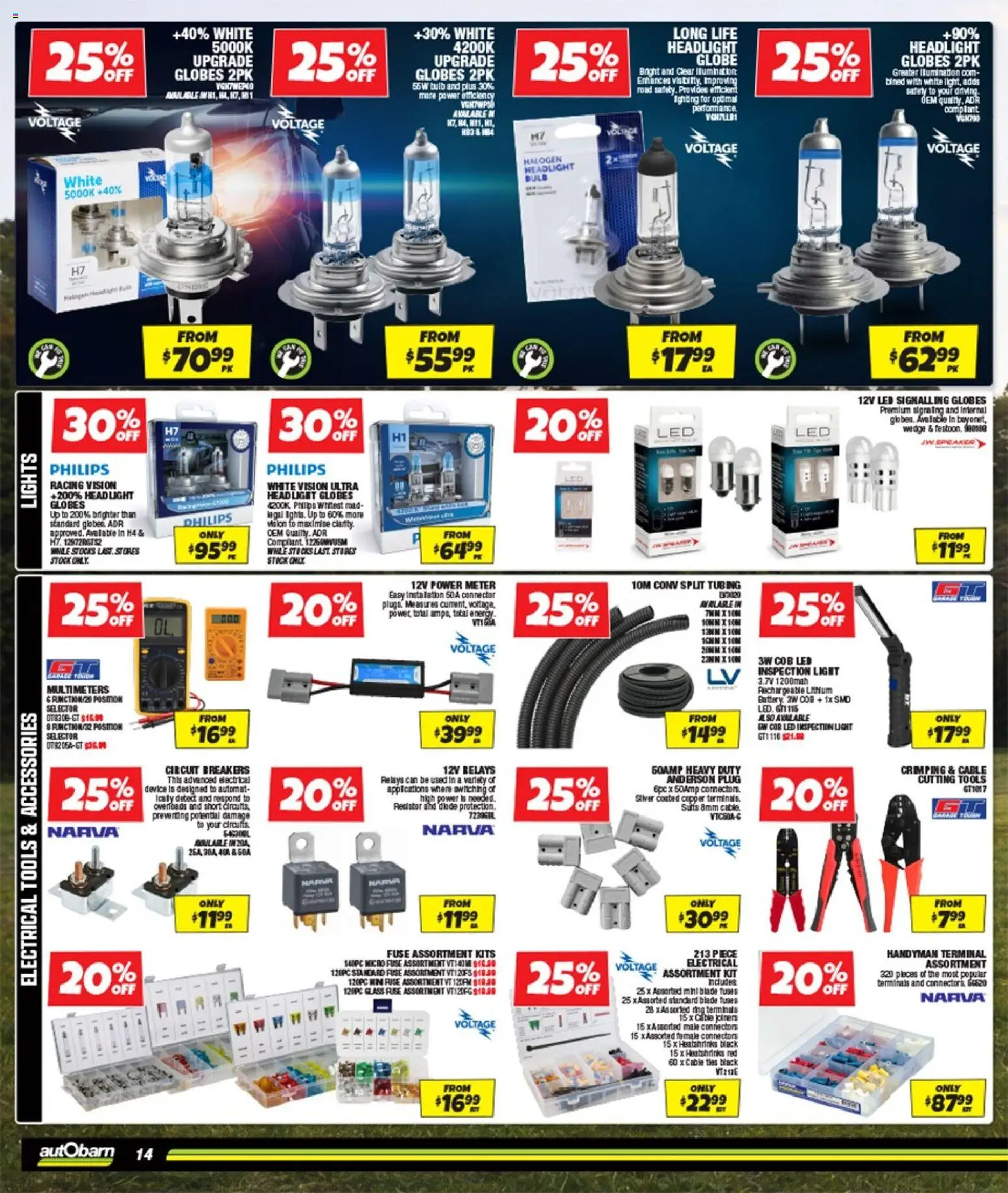 Autobarn catalogue - valid from 04.03.2026 | Page: 14 | Products: Kits, Bulb, Speaker, Tools